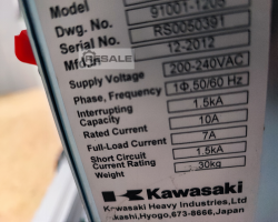 Maschine: KAWASAKI RS05L E-Controller Industrieroboter