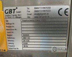 Maschine: GBT Konus V5000 Kegelrundwirker
