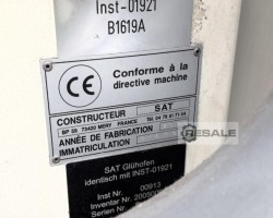 Maschine: SAT  Glühofen