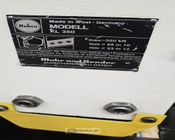 Maschine: MUBEA KL 350 Lochstanzen