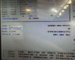 Maschine: DOOSAN VCF 850 LSR II CNC Fräsmaschinen