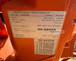 Maschine: ABB ROBOTICS RB 2400/16 IRC5 M2004 Industrieroboter