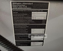 Maschine: D+E Altendorf F45 CE