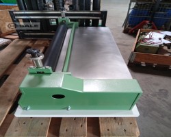 Maschine: SUMBEL Herold 800/Regent 800 Anleimmaschine/Anreibemaschine