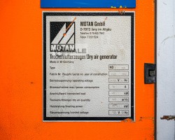 Maschine: MOTAN MDC 800 Granulattrockner