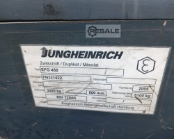 Maschine: JUNGHEINRICH EFG430 