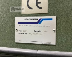 Maschine: MüLLER MARTINI Merit 3671 Dreischneider