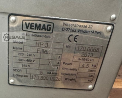 Maschine: VEMAG HP3 Vakuumfüller Füllmaschinen und Vakuumfüller