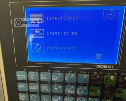 Maschine: BOBST Mistral 80 A2 CS Faltschachtelklebemaschine