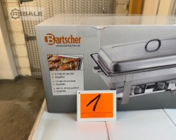 Maschine: BARTSCHER 1/1 GN, 65 mm tief Chafing Dish