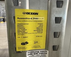 Maschine: DEXION Speedlock P90 Hochregale