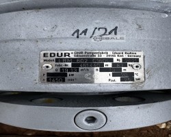 Maschine: EDUR LBM 602 C160L Pumpen