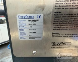 Maschine: NUSSBAUM Power Lift HF 3S 3000 DT Säulen-Hebebühne
