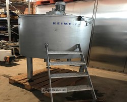 Maschine: REIMELT 1200 Liter Edelstahlbehälter