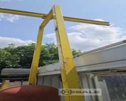Maschine: MUSTERFIRMA Krangestell 6800 mm Krangestell Kranbahn Laufkatzengestell