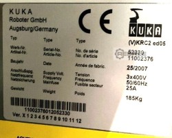 Maschine: KUKA KR240L180-2 2000 Industrieroboter