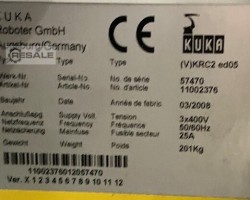 Maschine: KUKA KR240L210-2 2000 Industrieroboter
