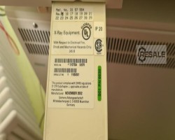 Maschine: SIEMENS Polydoros LX 30/50 Lite Röntgengenerator