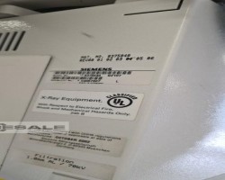 Maschine: SIEMENS Opti 150/30/50 HC Röntgenröhre