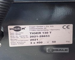 Maschine: HEGER Tiger 130 T Brikettierpressen