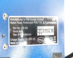 Maschine: PALL PALLTRONIC COMPACT CS 001 Automatisches Filter-Integritätstestgerät