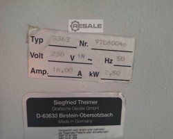 Maschine: THEIMER 3363 Nova Plattenbelichter