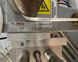Maschine: WEBER ALPHA COMPACT 150-30-LH Etikettiermaschinen