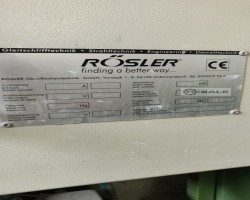 Maschine: RöSLER Z 800 HA Turbo Floc Zentrifugen