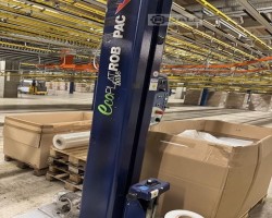 Maschine: ROBOPAC Ecoplat Plus Base Palettenwickler