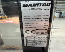 Maschine: MANITOU ES507S15 PFR6 