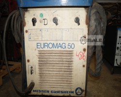Maschine: MESSER GRIESHEIM / EWM Euromag 50 (500 A) MIG MAG Schutzgasschweissgeräte