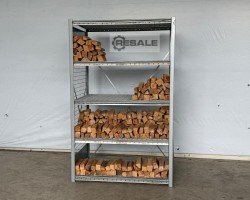 Maschine: DEXION HI 280 1.380mm x 500mm Brennholzregal Holzregal Lagerregal Holz