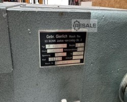 Maschine: GIERLICH P6000 Presse