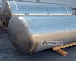 Maschine:  3.600 Liter Lagertank in V2A