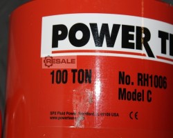Maschine: POWER TEAM RH 1006 Model C Hydraulizylinder Hohlkolbenzylinder