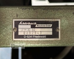 Maschine: SCHLEBACH SPM 30/80 Profiliermaschinen