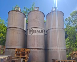 Maschine:   Edelstahl 8MT Lagerbehälter