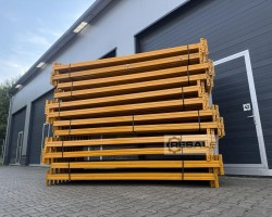 Maschine: META (THYSSEN) 2.700 mm / K: 85x50 mm / gelb Palettenregaltraverse Traverse Regaltraverse Regal