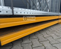 Maschine: META (THYSSEN) MULTIPAL S Länge: 22,37lfm./ 2200x1100mm Palettenregale