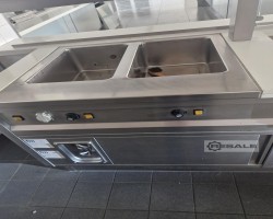 Maschine: GROßKüCHE Großküchen aus Edellstahl Großküchen-Edelstahleinrichtung