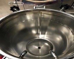 Maschine: SARTORIUS Inhalt 150 Liter Edelstahlbehälter