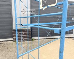 Maschine: KOCH Abm.: 2705x1150x1890 mm / blau Corlette Transportwagen Rollwagen Gestell