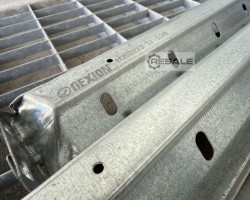 Maschine: DEXION HI 280 f. Breite 1.280 mm/Tiefe 400mm Gitterrostboden und Traversen f. Fachbodenregale