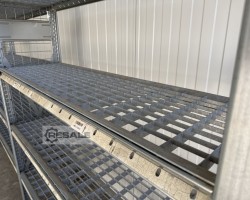 Maschine: DEXION HI 280 Länge: 2,71 lfm. / 5 Ebenen Fachbodenregale Lagerregale Regal Regale