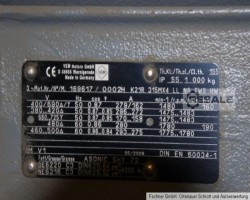 Maschine: VEM K21R 315 MX4 Elektromotoren