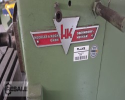 Maschine: HECKLER + KOCH  Horizontalfräsmaschinen
