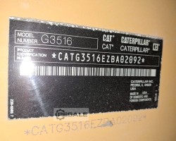 Maschine: CATERPILLAR G3516 Gasgeneratoren
