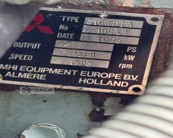 Maschine: MITSUBISHI S16R-PTA Dieselgeneratoren