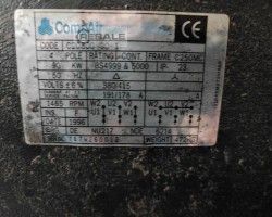 Maschine: COMPAIR BROOMWADE C20800-90-1 Schraubenkompressor-Aggregat