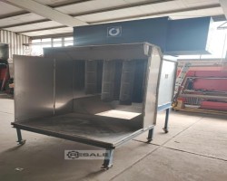 Maschine: SFB OBERFLäCHENTECHNIK Pulverabsaug / Spritzkab Pulverbeschichtungsanlagen